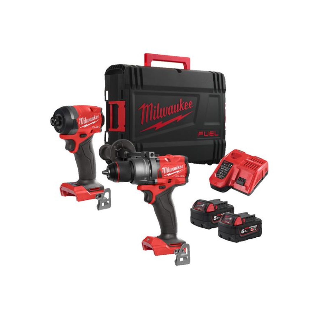 Milwaukee M18FPP2A3-502X Gen 4 Fuel Brushless Twin Kit (2x5Ah)
