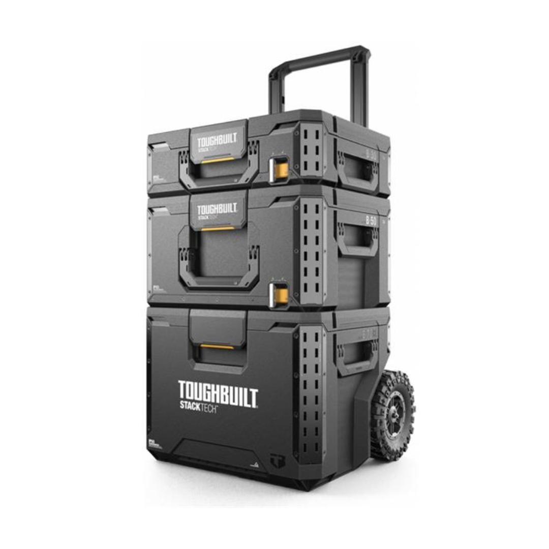 Toughbuilt StackTech 3PC Rolling Tool Box Set TB-B1S3-B-70R