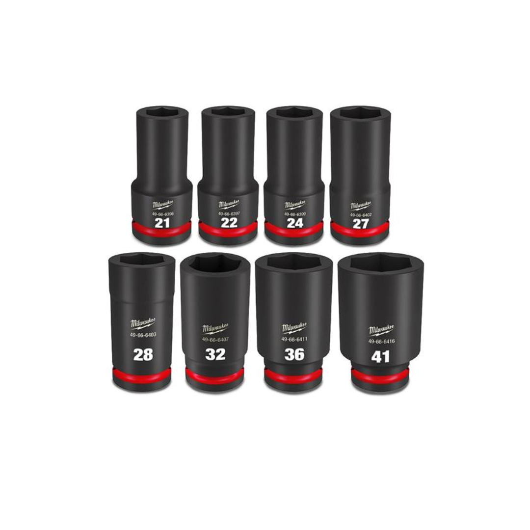 Milwaukee 1/2'' Shockwave Impact Socket Hex Deep