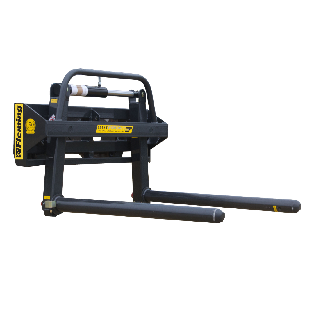 Fleming Round Bale Stacker