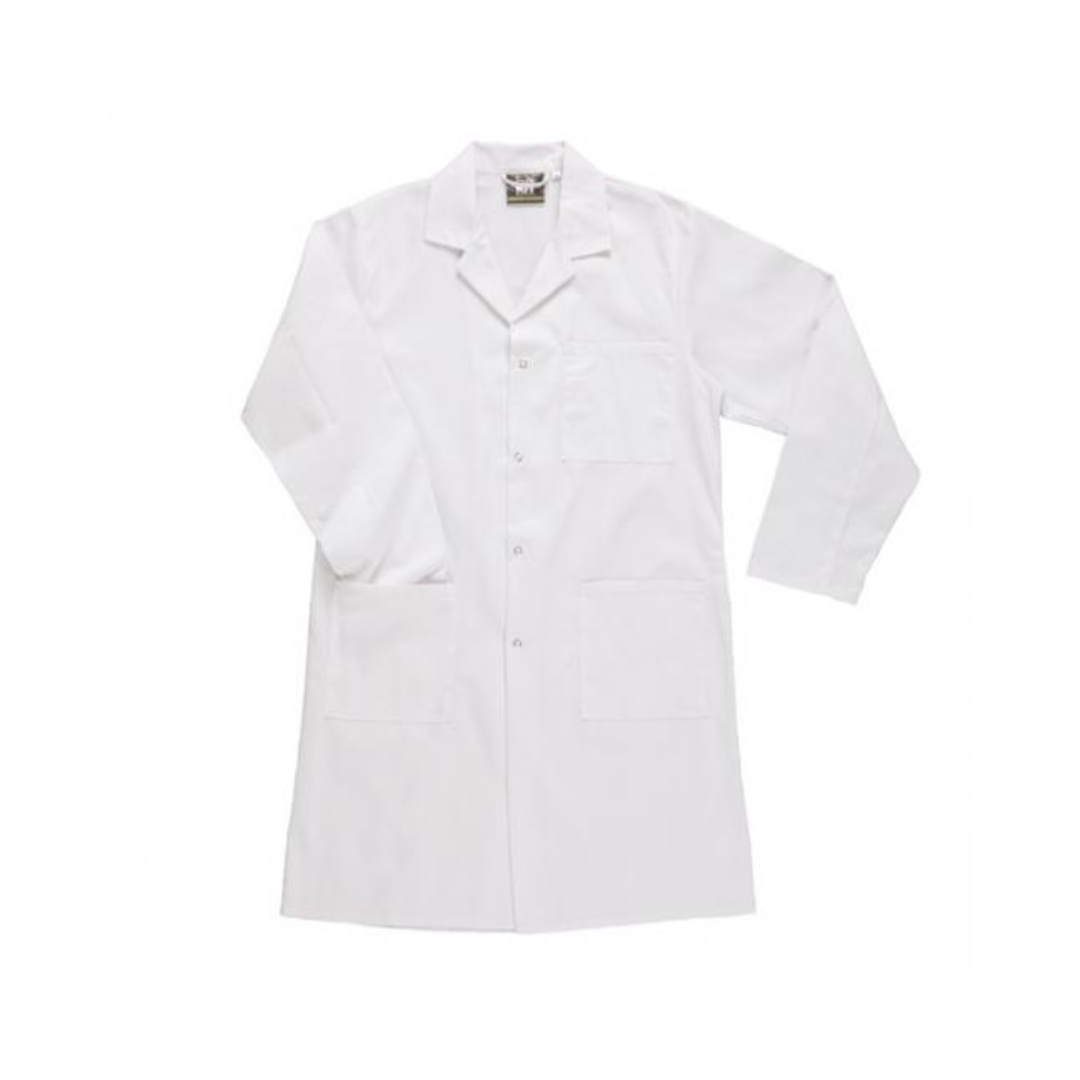 Children's White Cotton Show Coat