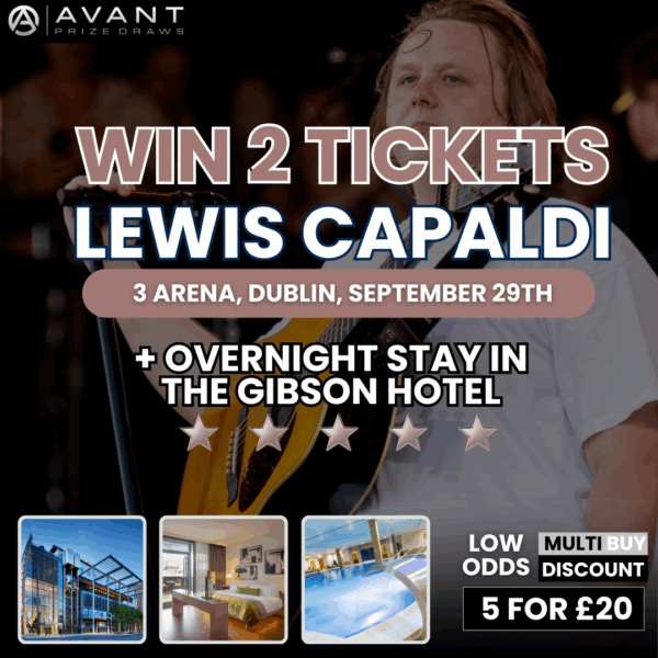 Lewis Capaldi Dublin Package